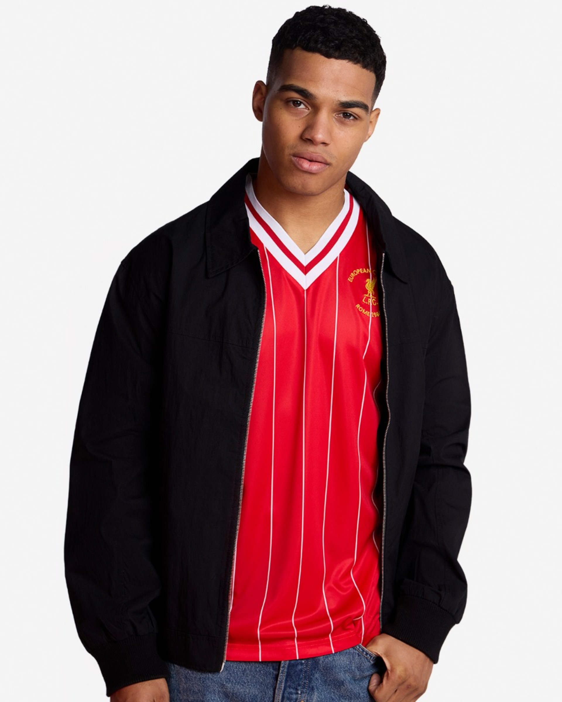 LFC Adults Retro 1984 Rom Hjemmetrøje - Image 2