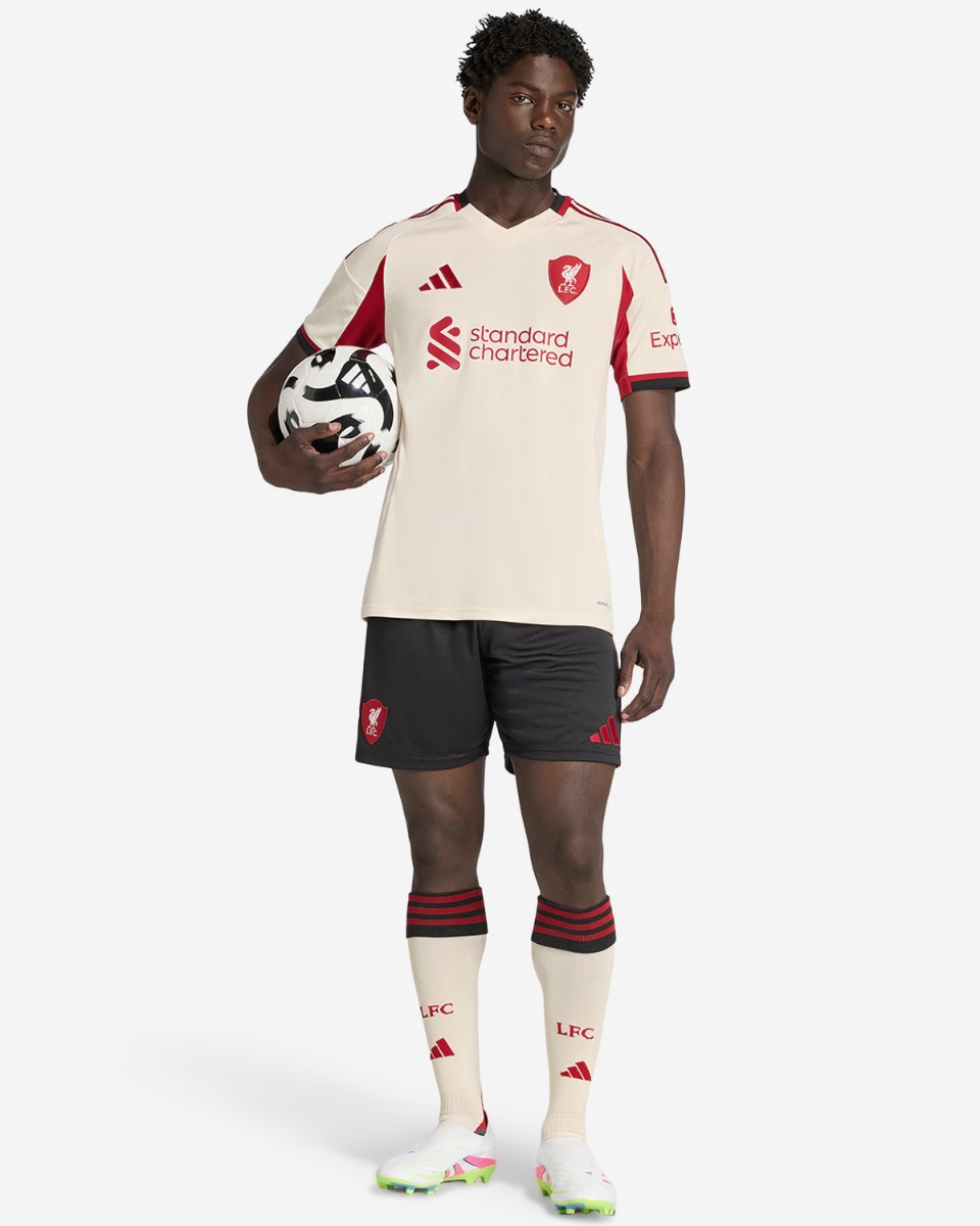 LFC adidas Mens 25/26 Away Shorts - Image 3
