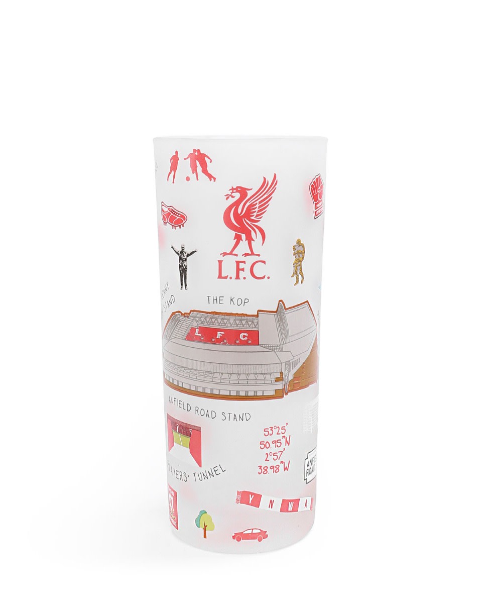 LFC Landmarks 2Pk Frosted Glass Tumblers - Image 3