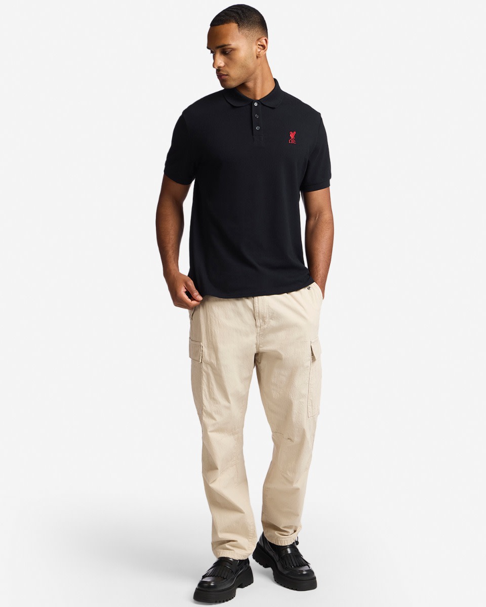 LFC Mens Conninsby Polo Black - Image 2