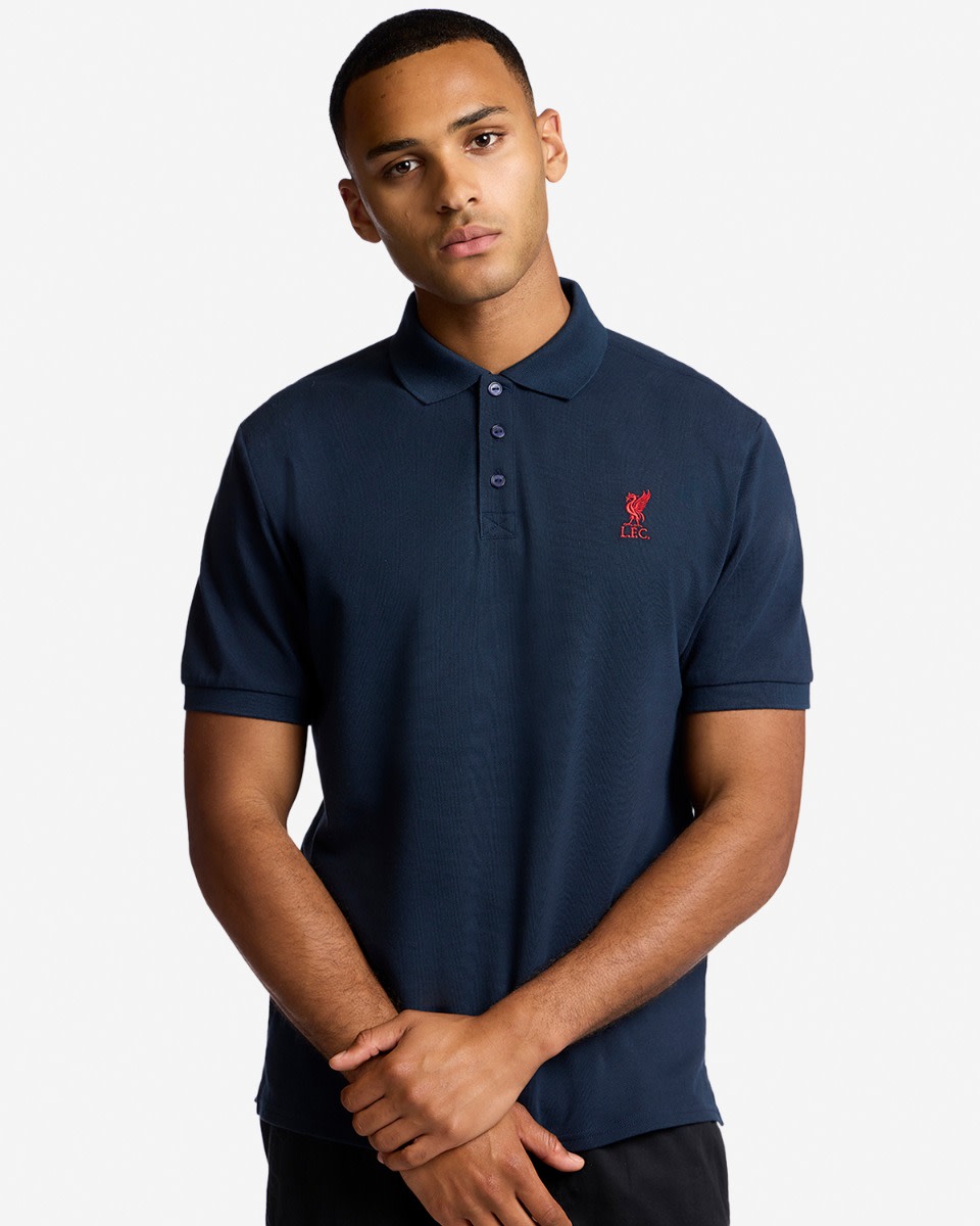 LFC Mens Conninsby Polo Navy Blue - Image 1