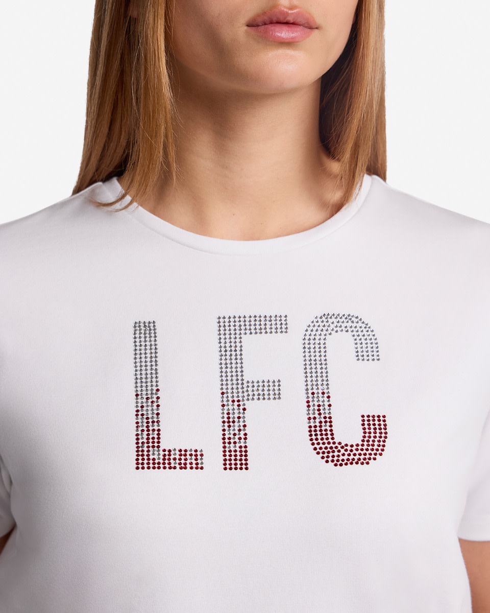 LFC Womens Diamenté Tee White - Image 2