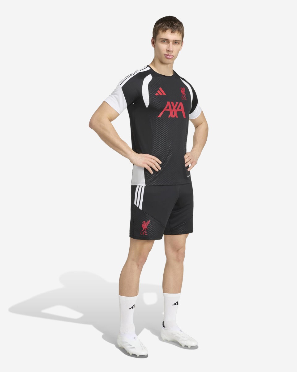 LFC adidas Mens 26/27 Tiro Training Jersey Black - Image 3