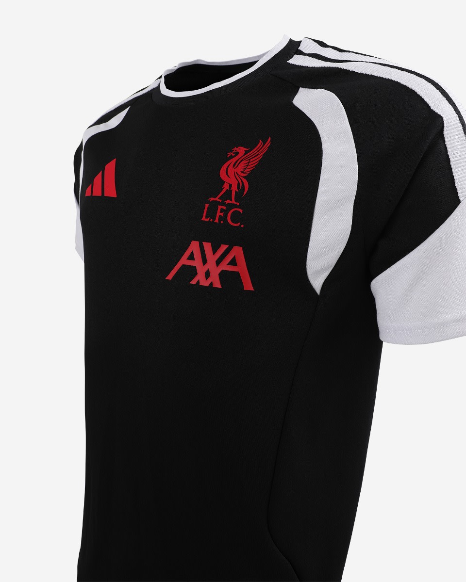 LFC adidas Mens 26/27 Tiro Pro Tee Black - Image 4