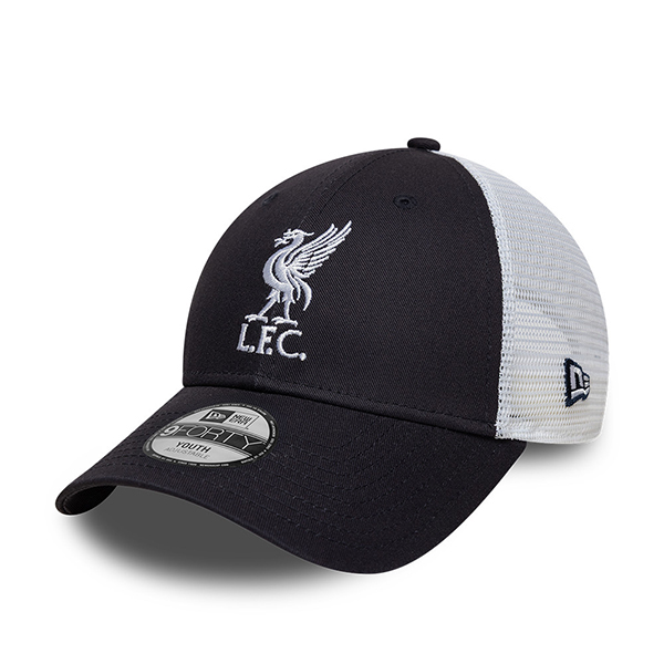 New Era L.F.C. キャップ 7 1/2 リヴァプール　ニューエラ LFC New Era Juniors 9FORTY Patch Cap Navy