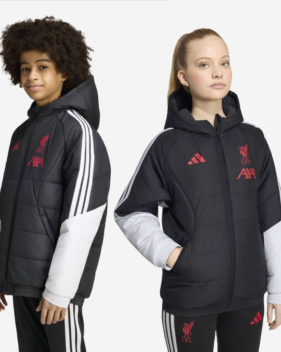 LFC adidas Youth 26/27 Tiro Winter Jacket Dash Grey - Image 1