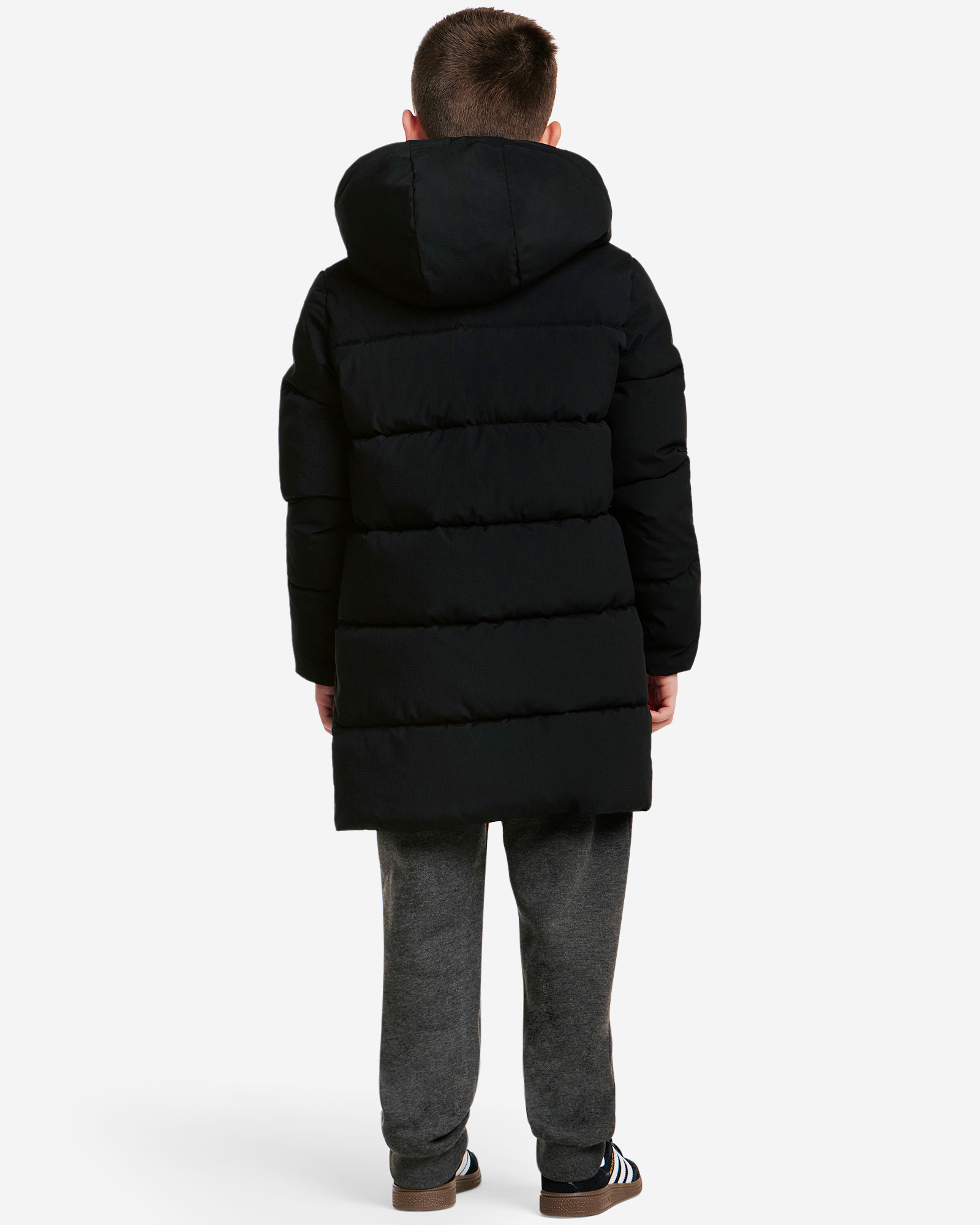 LFC Infants Long Puffa Jacket Black - Image 3