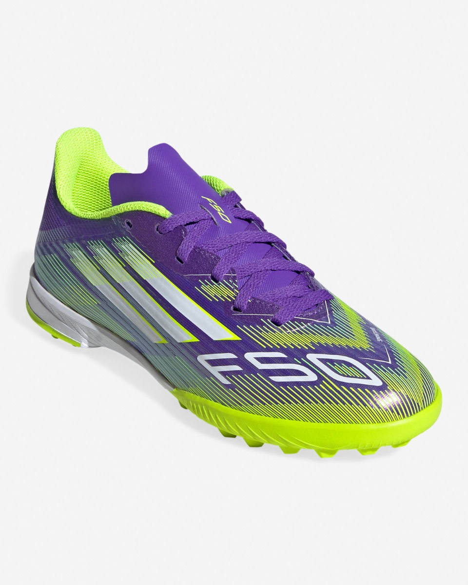 adidas F50 League Turf Kids Football Boots - Image 4