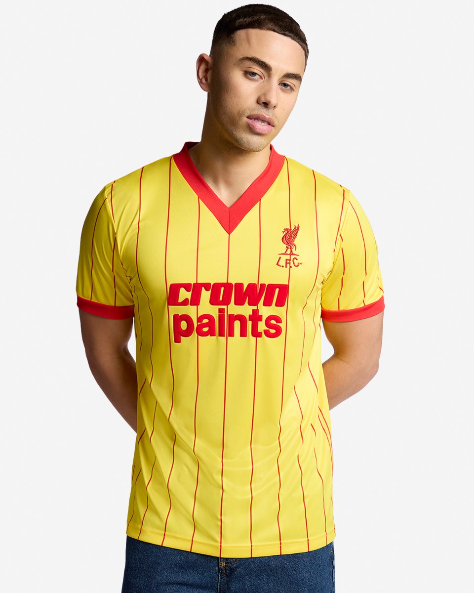 LFC Adults Retro 1982 Away Shirt - Image 1