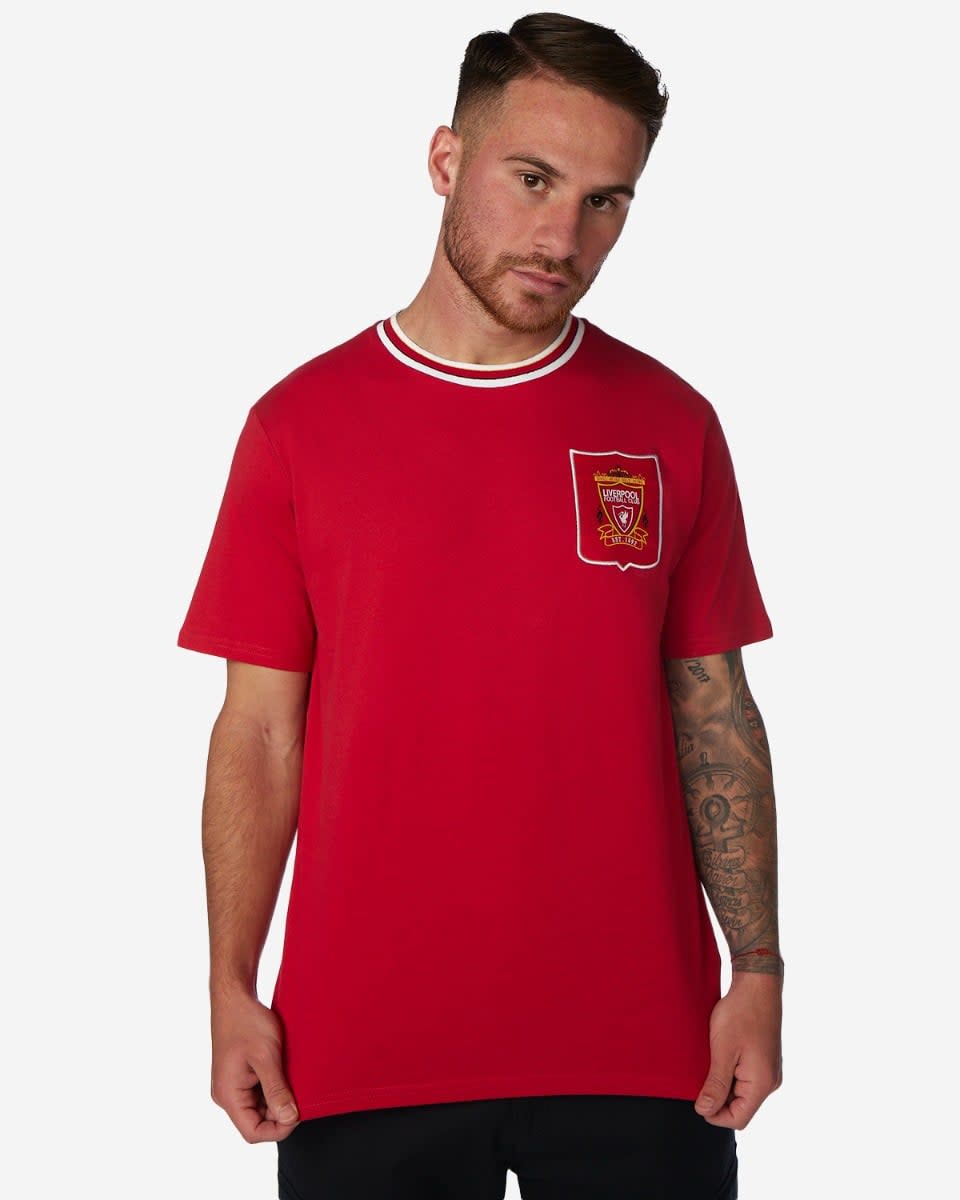 LFC Mens 95-96 Home Tee - Image 4