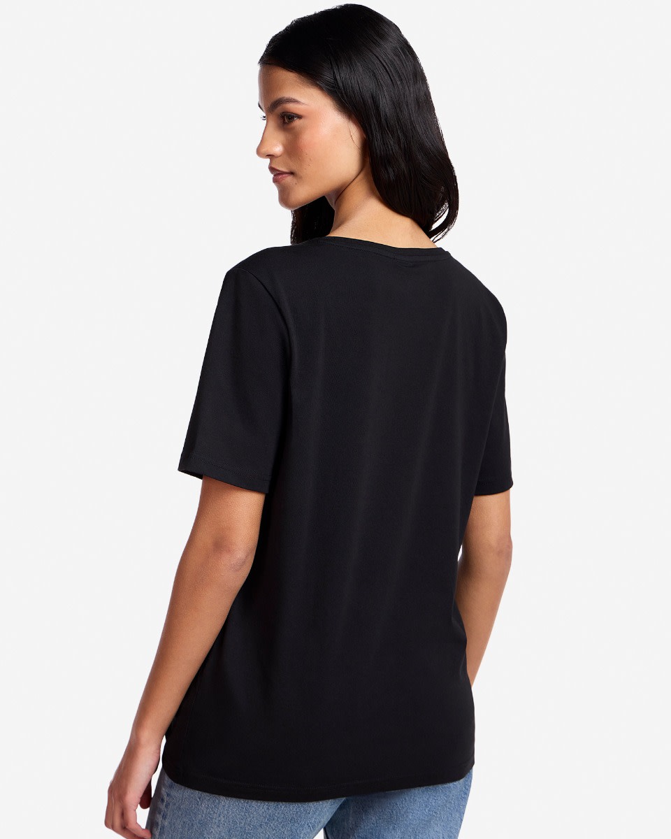 LFC Womens Diamanté Tee Black - Image 2