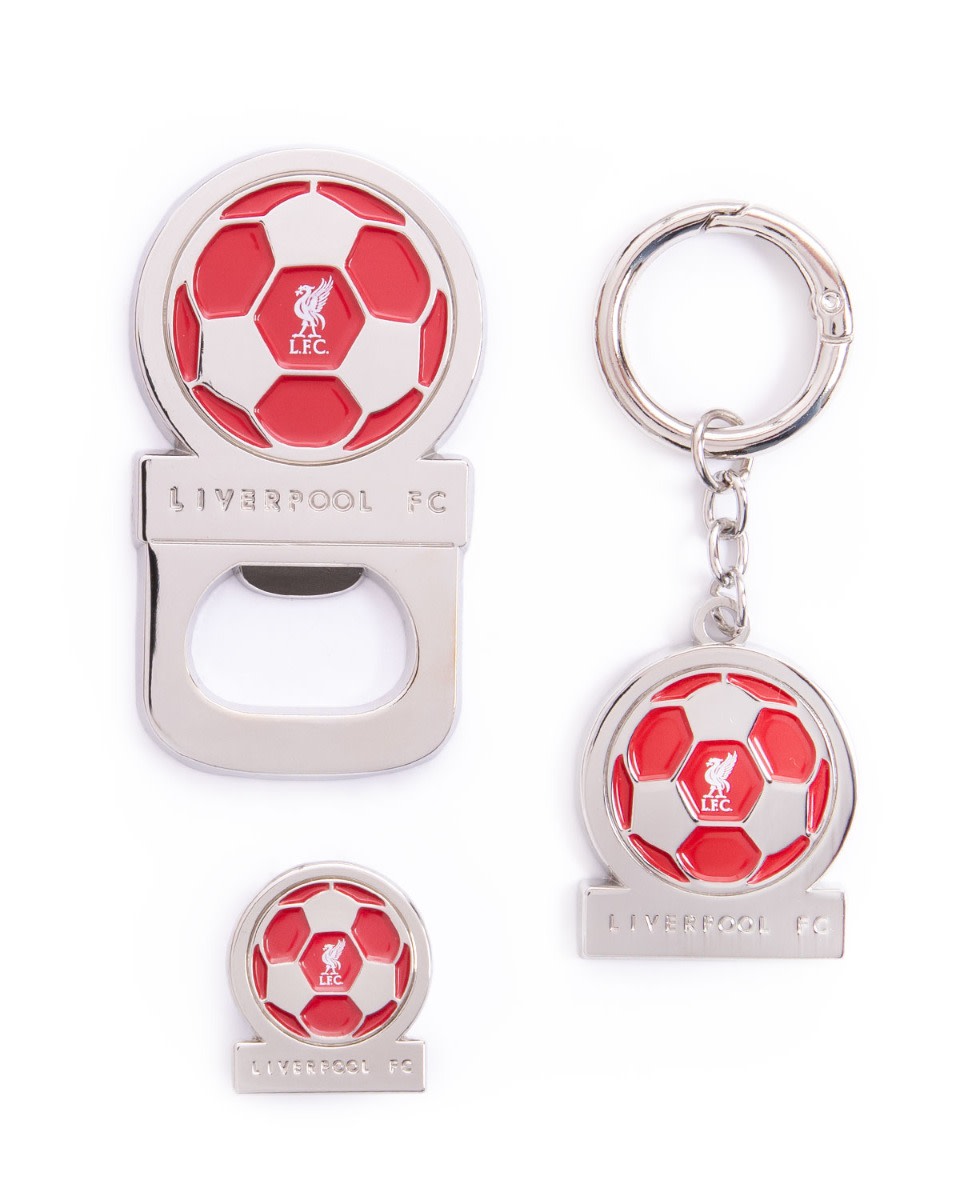 LFC Badge, Keyring & Bottle Opener Set - Image 2
