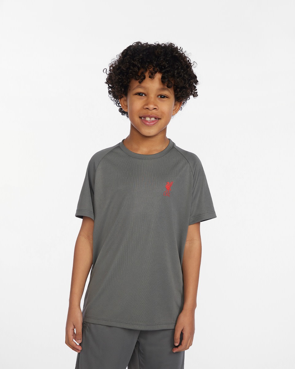 LFC Junior Raglan Tee Charcoal - Image 1