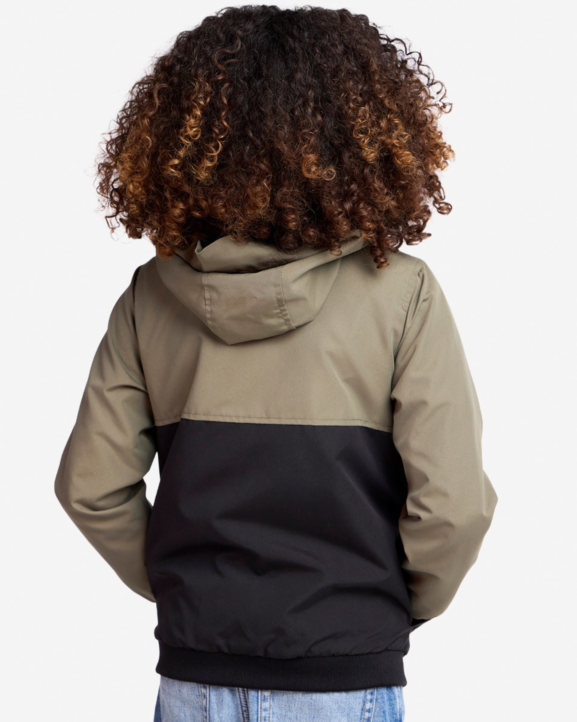 Coupe-vent LFC Juniors Colour Block, kaki - Image 2
