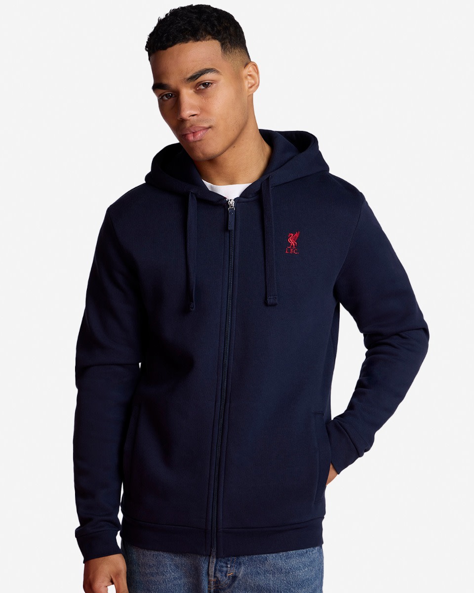 LFC Zip Through Hoody Navy - Image 1