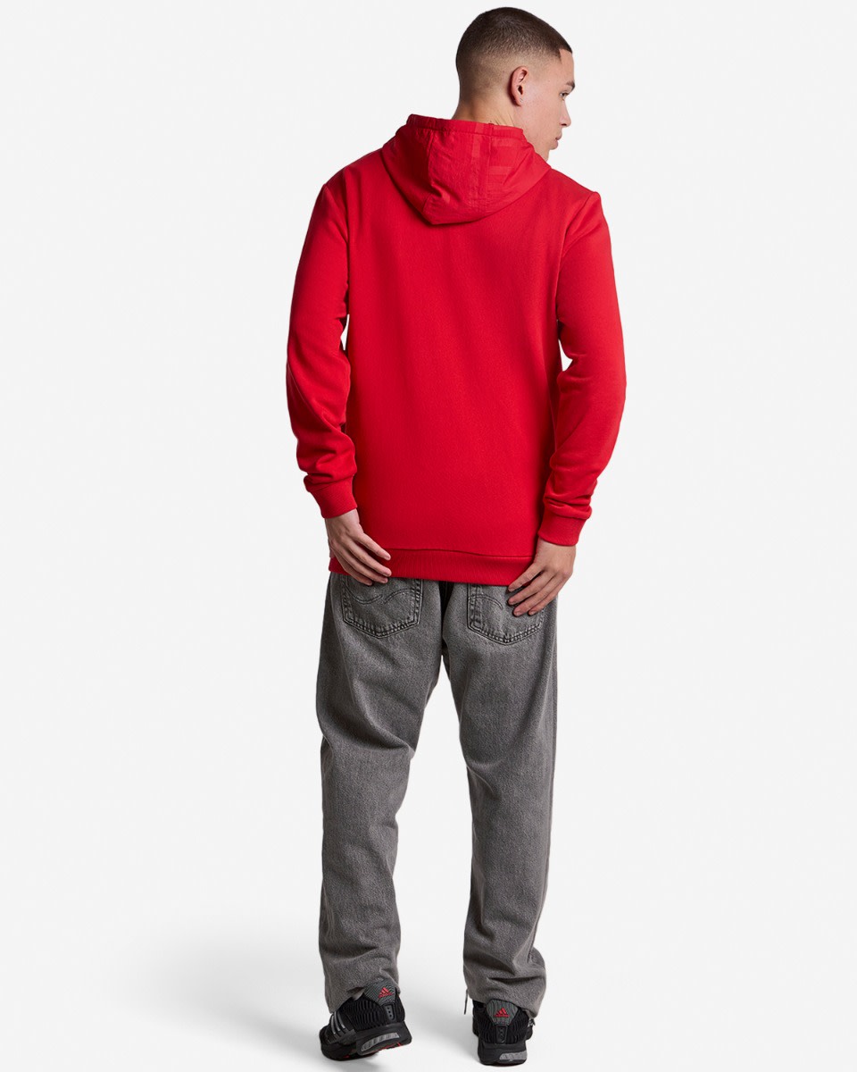 LFC Mens 86 Overhead Hoodie Red - Image 4