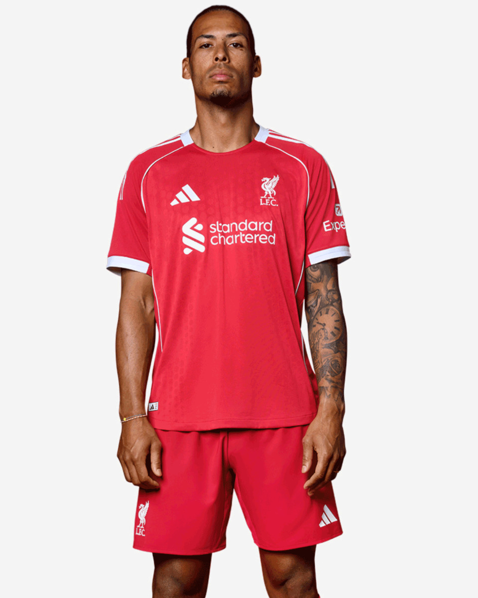 LFC adidas Mens 25/26 Authentic Home Jersey - Image 1