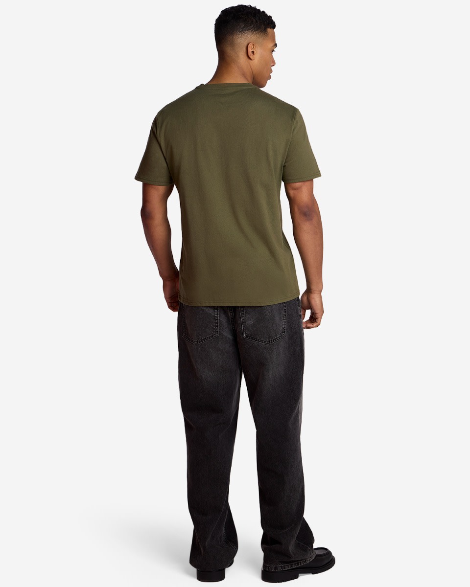 LFC Herre Liverbird Emblem Tee Khaki - Image 4