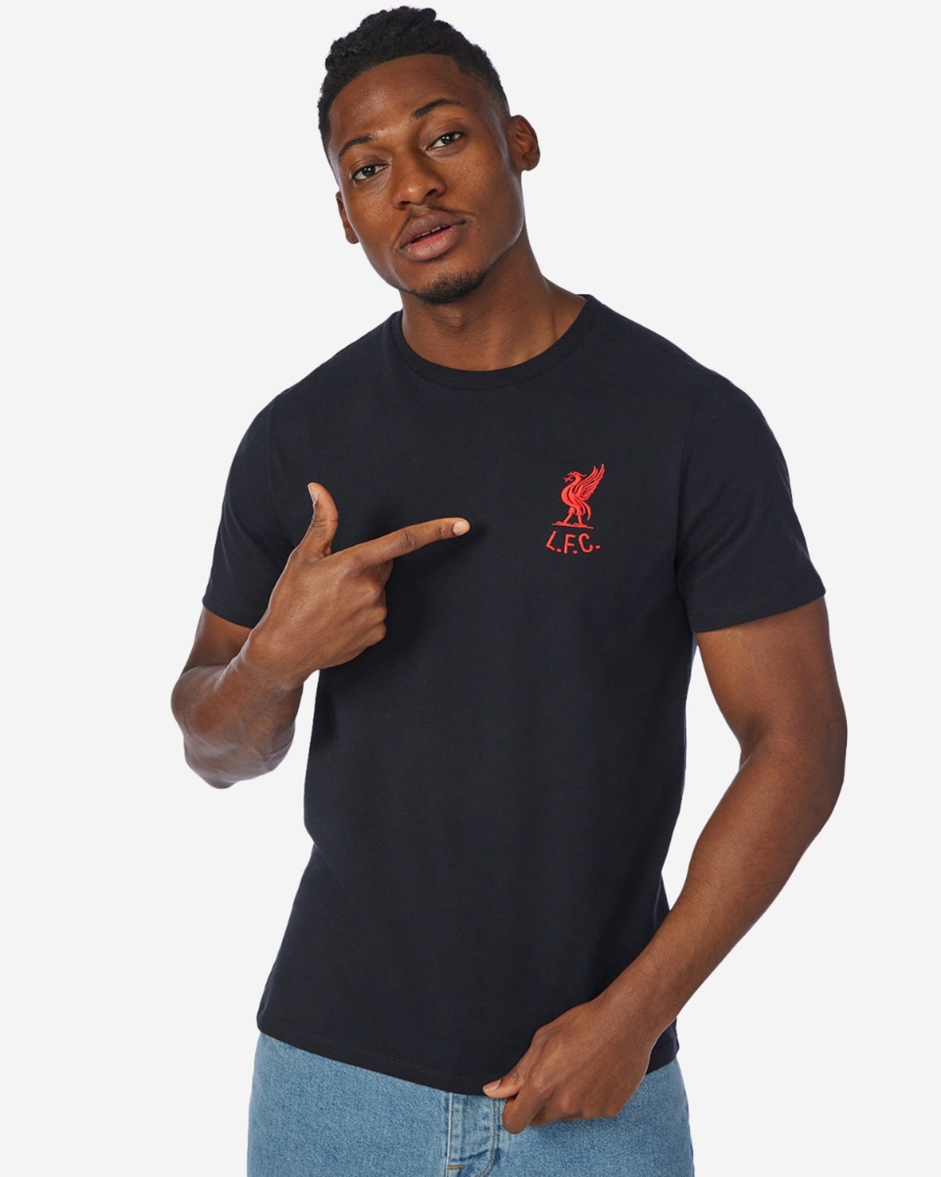 LFC Herre 82 Graphic Tee Sort - Image 1