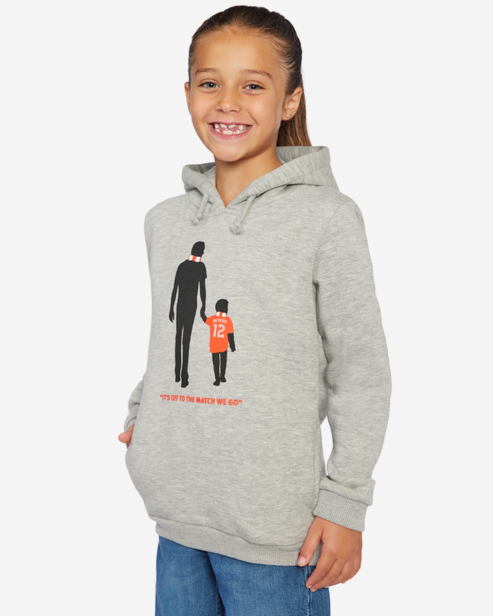 LFC Juniors Owen McVeigh Hoody Grey - Image 1