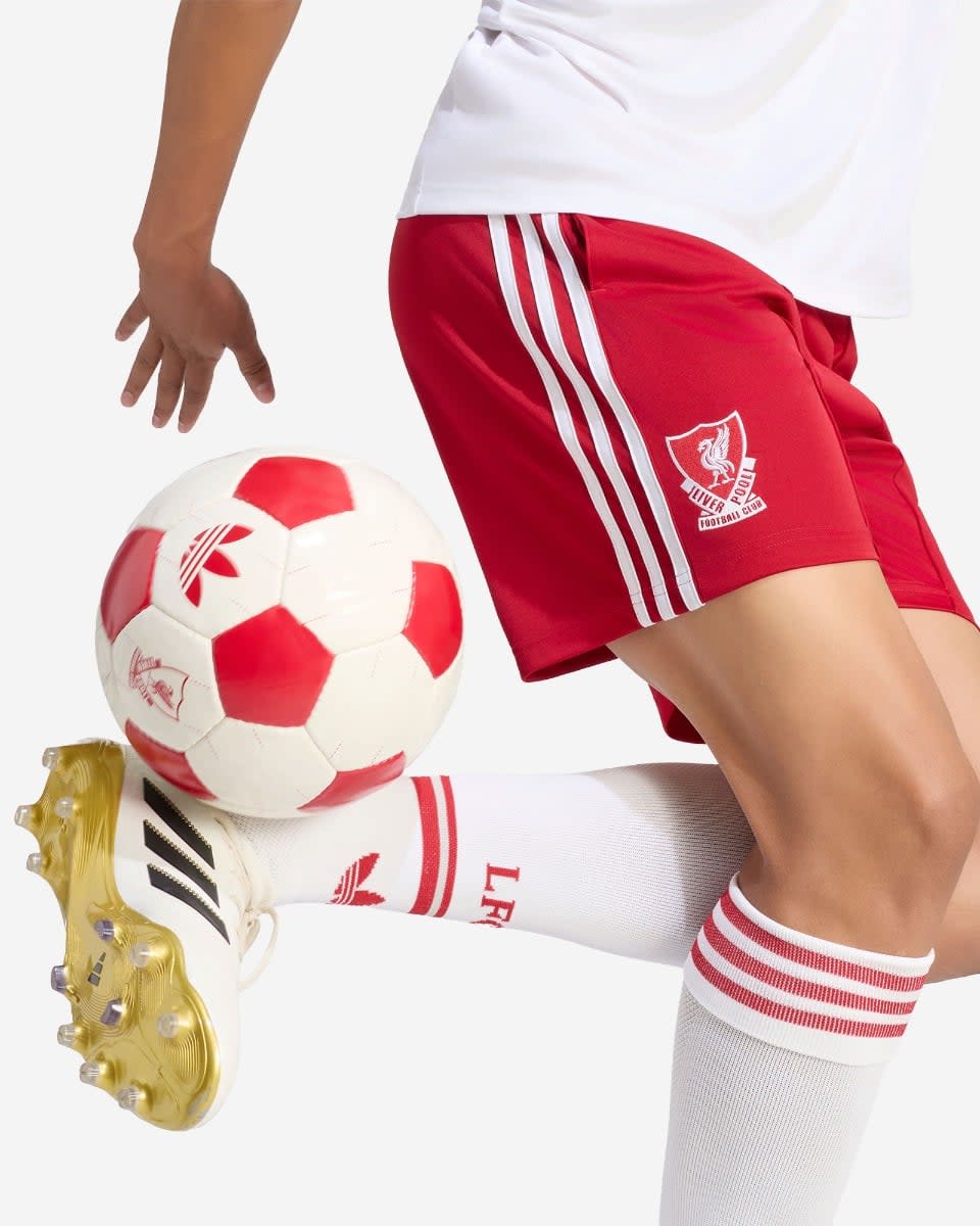 LFC adidas Mens 26/27 Away Shorts Red - Image 3