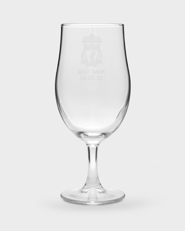 LFC Personligt Crest Pint glas - Image 1