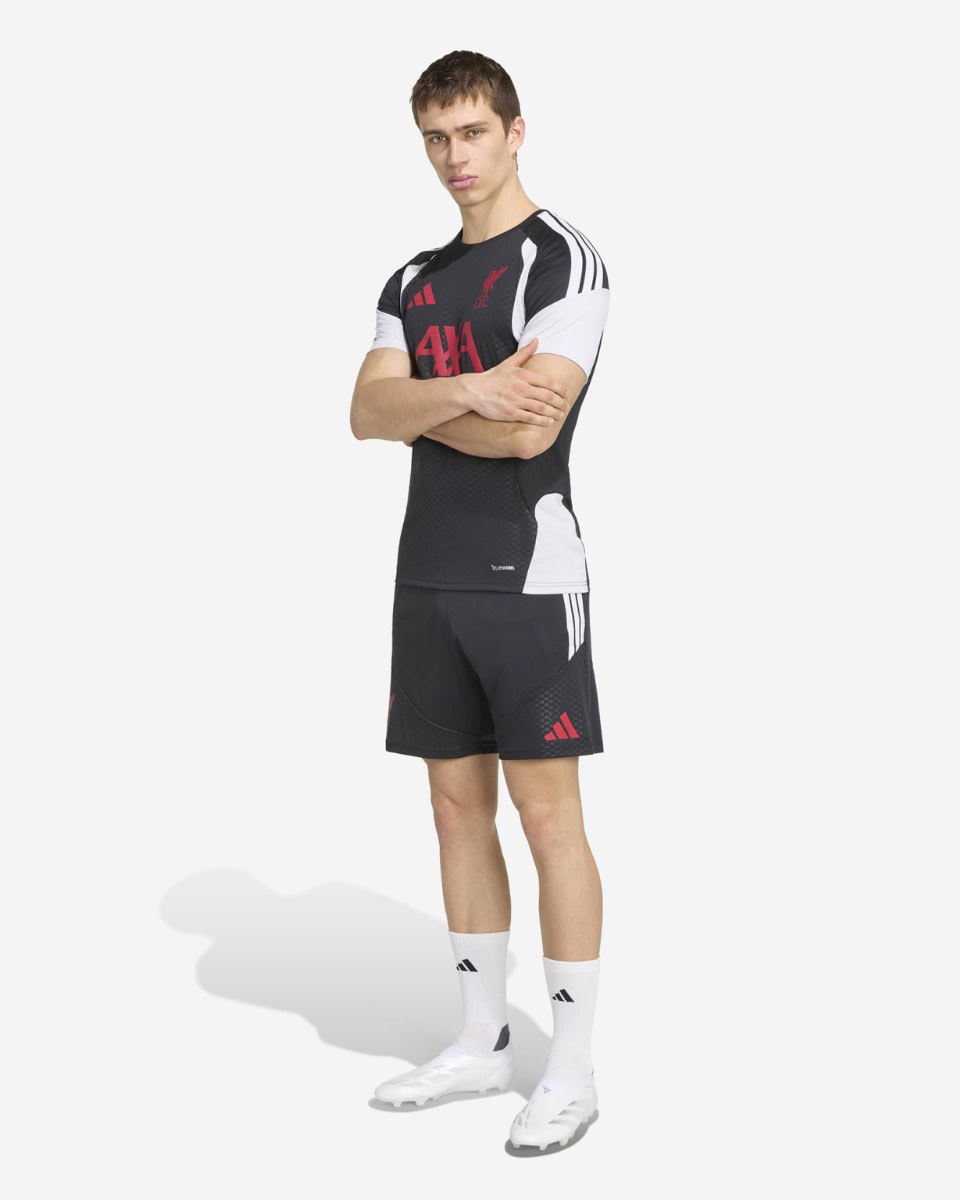 LFC 阿迪达斯男士 26/27 Tiro 训练短裤黑色 - Image 3