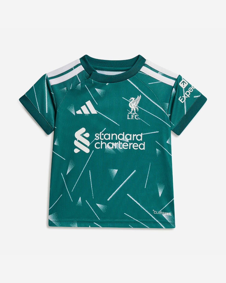 LFC 아디다스 베이비 26/27 골키퍼 키트 그린 - Image 3