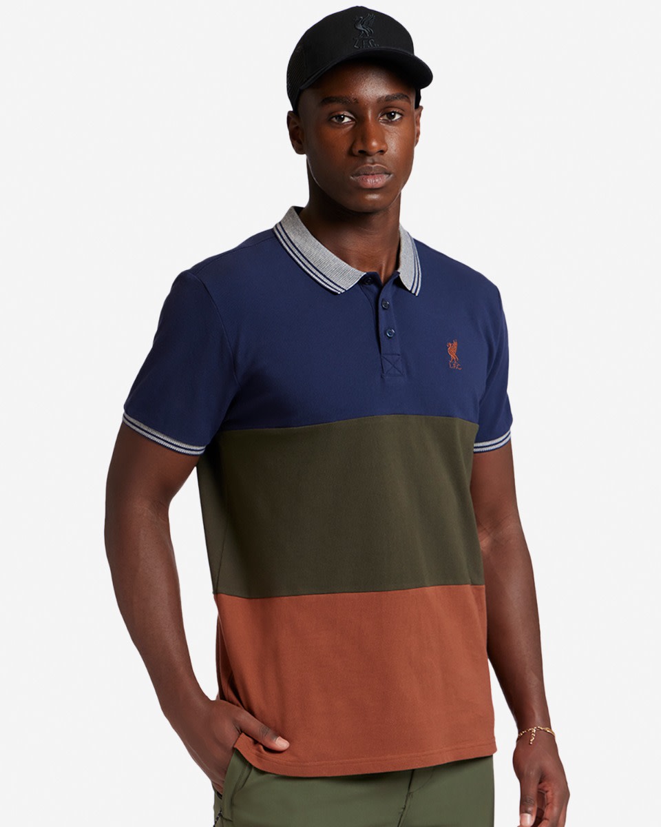 Polo LFC con bloques de colores para hombre - Image 3