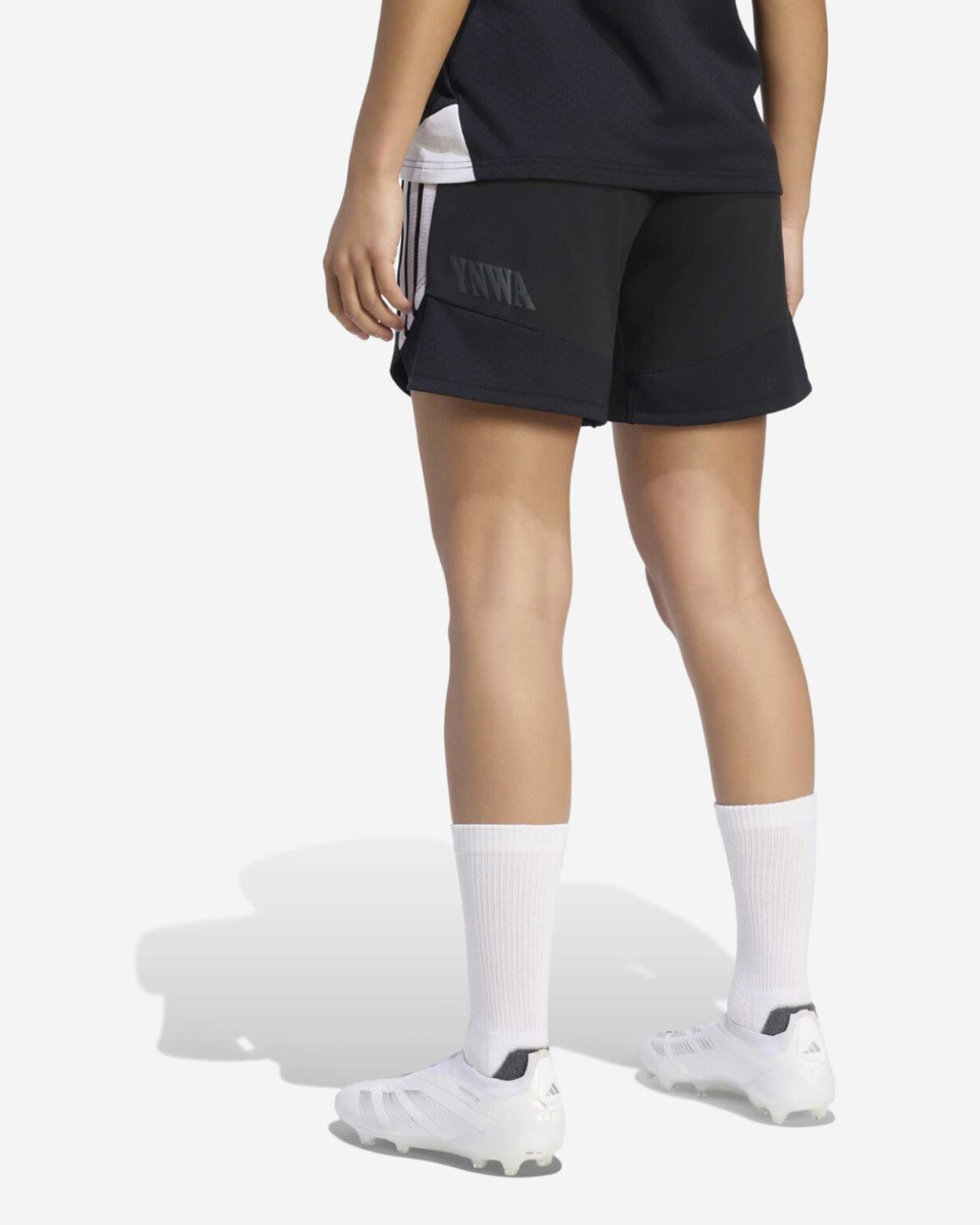 LFC adidas Womens 26/27 Tiro Training Shorts Black - Image 3