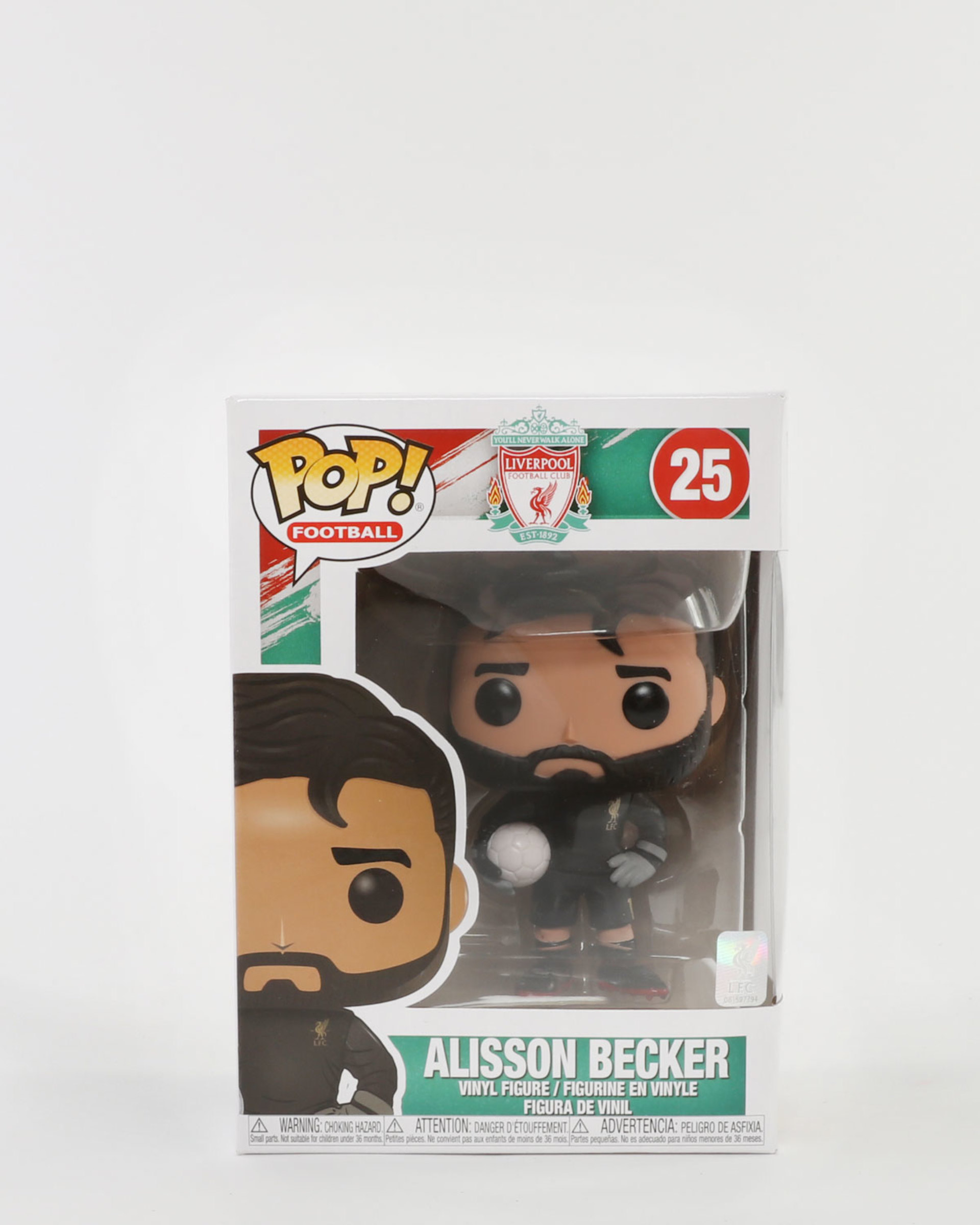 LFC Alisson Becker Funko Pop! Figura de vinilo - Image 1