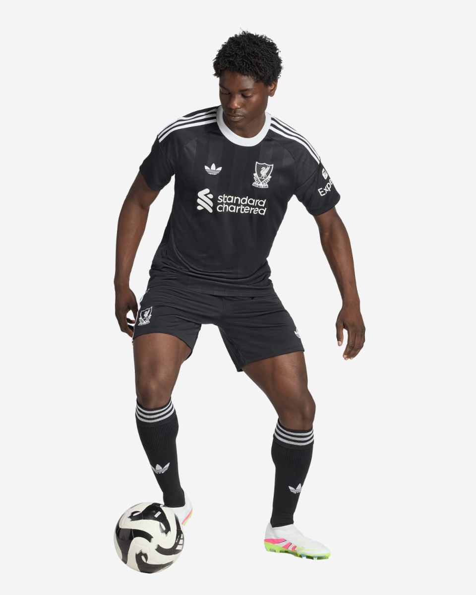 เสื้อยืดผู้รักษาประตูแขนสั้นผู้ชายรุ่น LFC adidas 25/26 - Image 3
