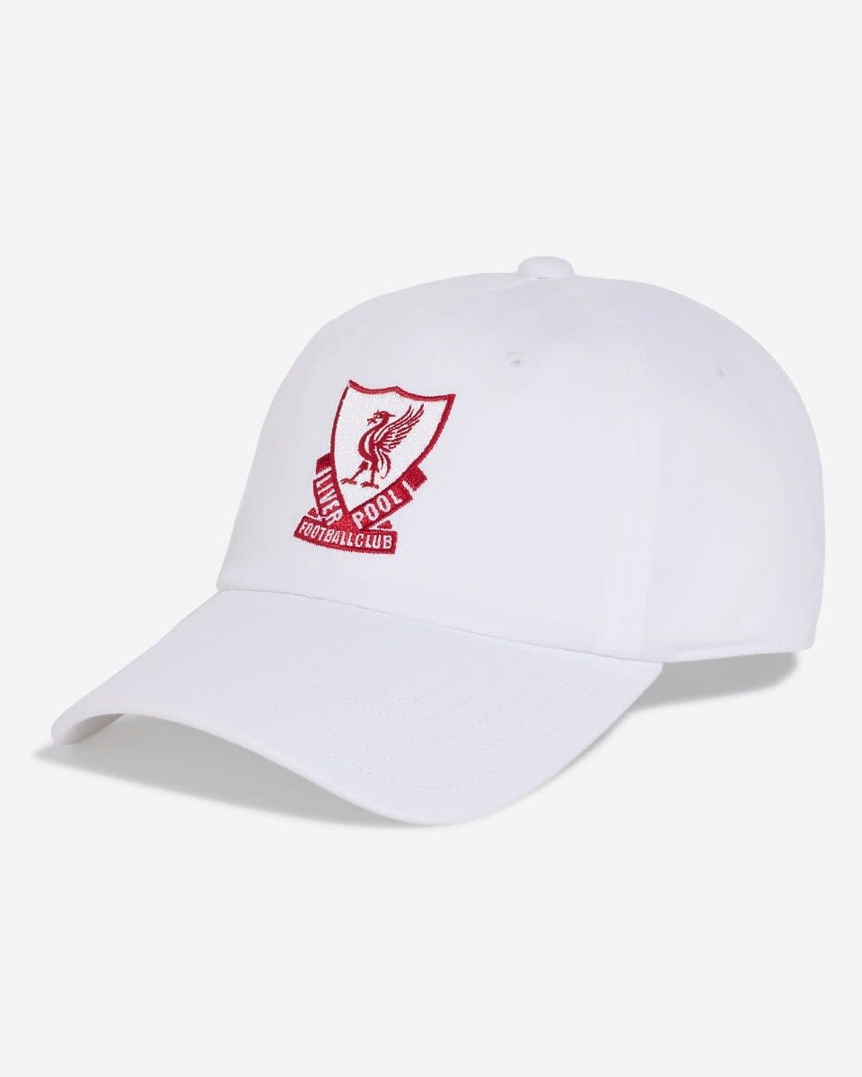 LFC adidas 26/27 Away Dad Cap White - Image 1