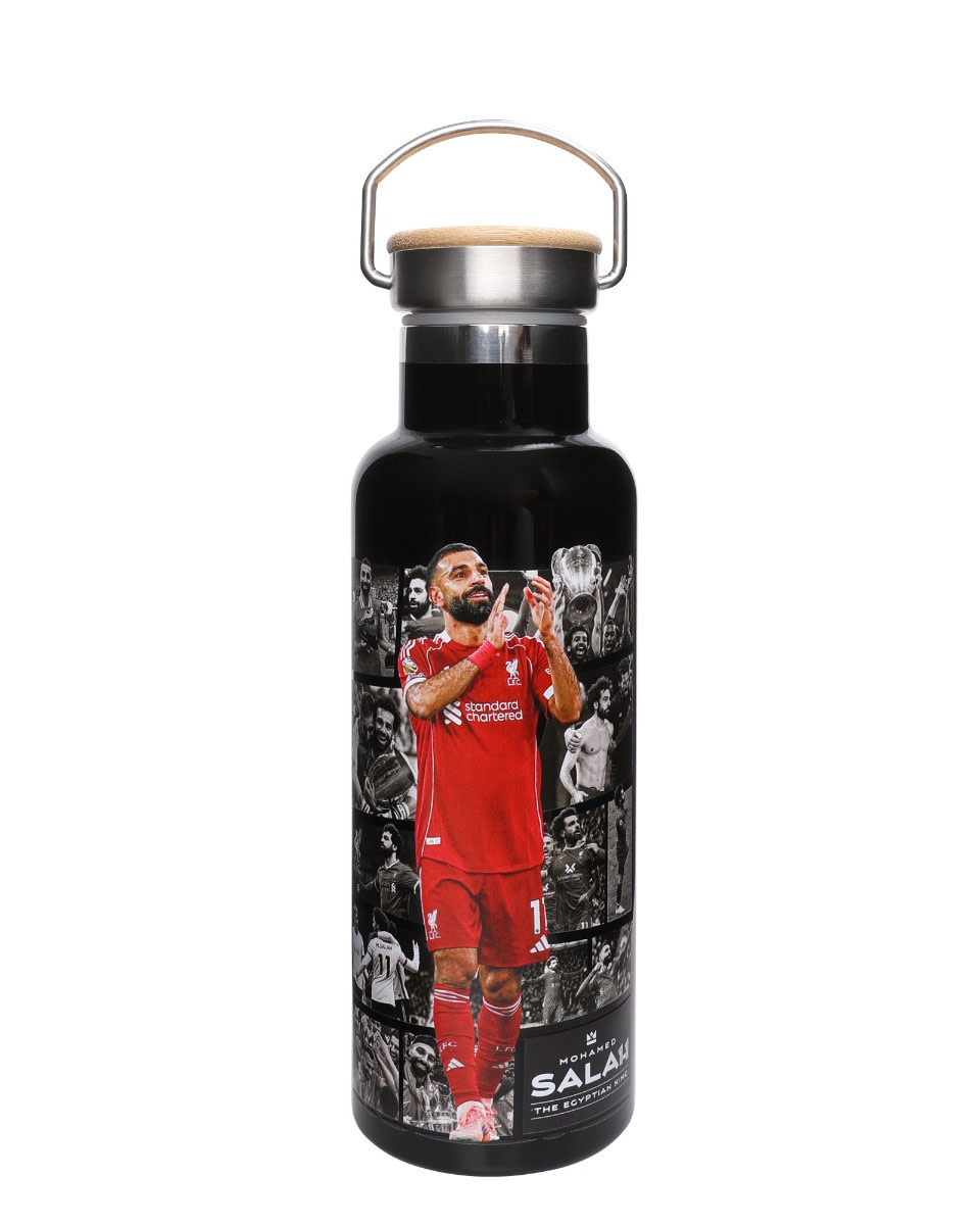 LFC Salah Montage Water Bottle - Image 1