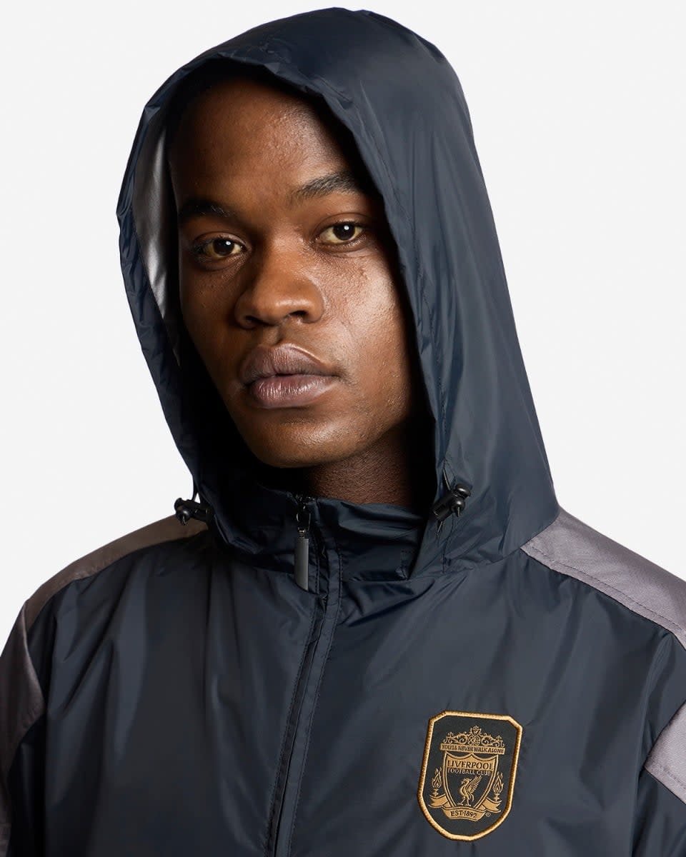 LFC Mens Istanbul 2005 Windbreaker Grey - Image 2
