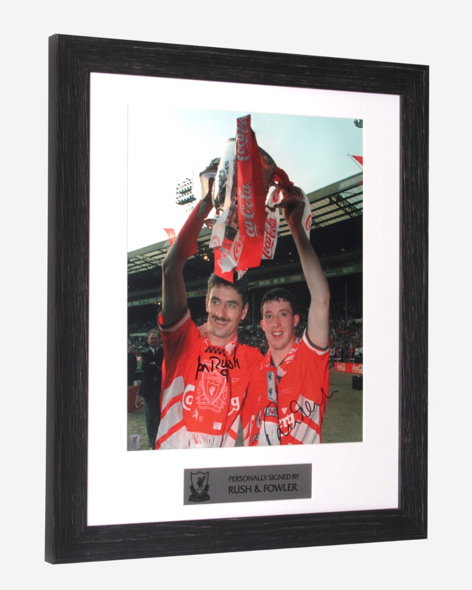 LFC-signiertes Fowler & Rush-Bild, 12 x 16 - Image 1