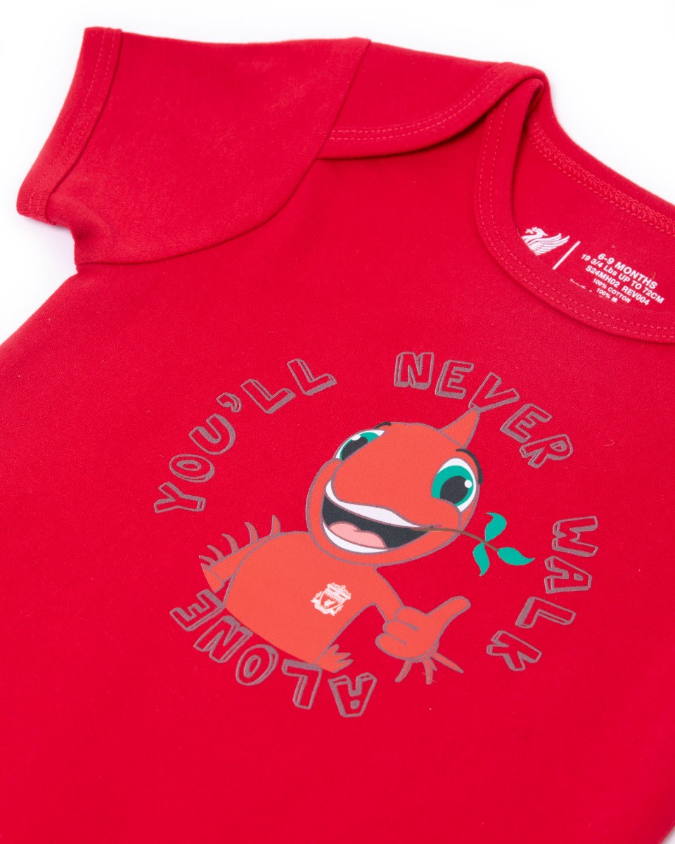 LFC Infants Mighty Red 2Pk Bodysuits Red - Image 3