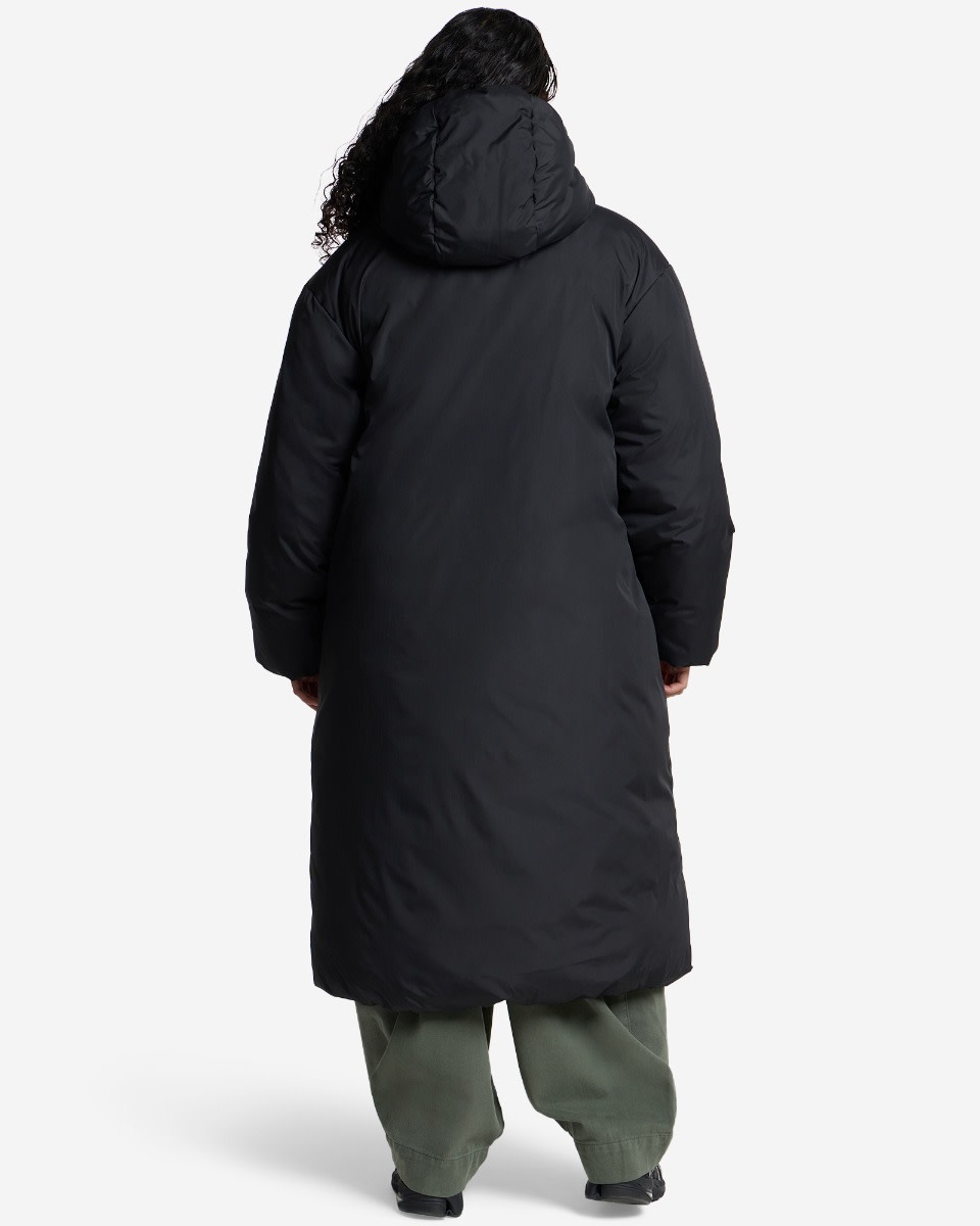 LFC Lange Puffa-Jacke für Damen, Schwarz - Image 3