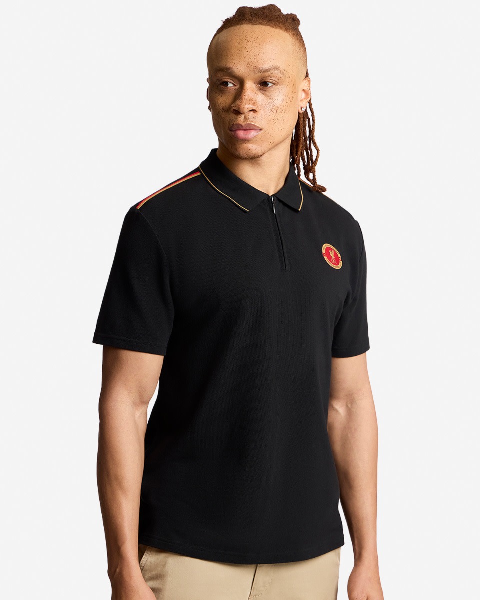 LFC EST. 1892 Adults Polo Black - Image 1