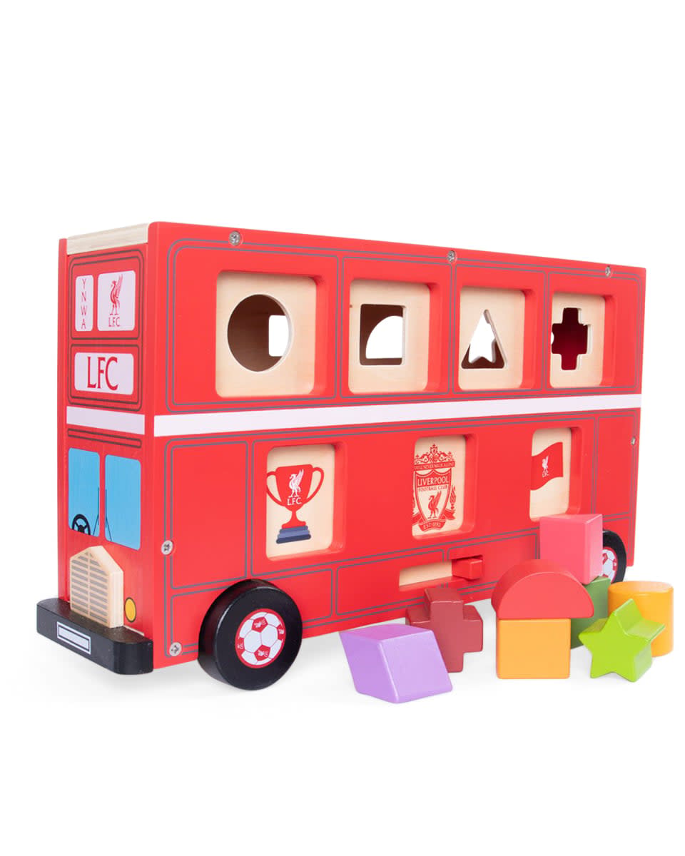 LFC Wooden Bus Shape Sorter - Image 1