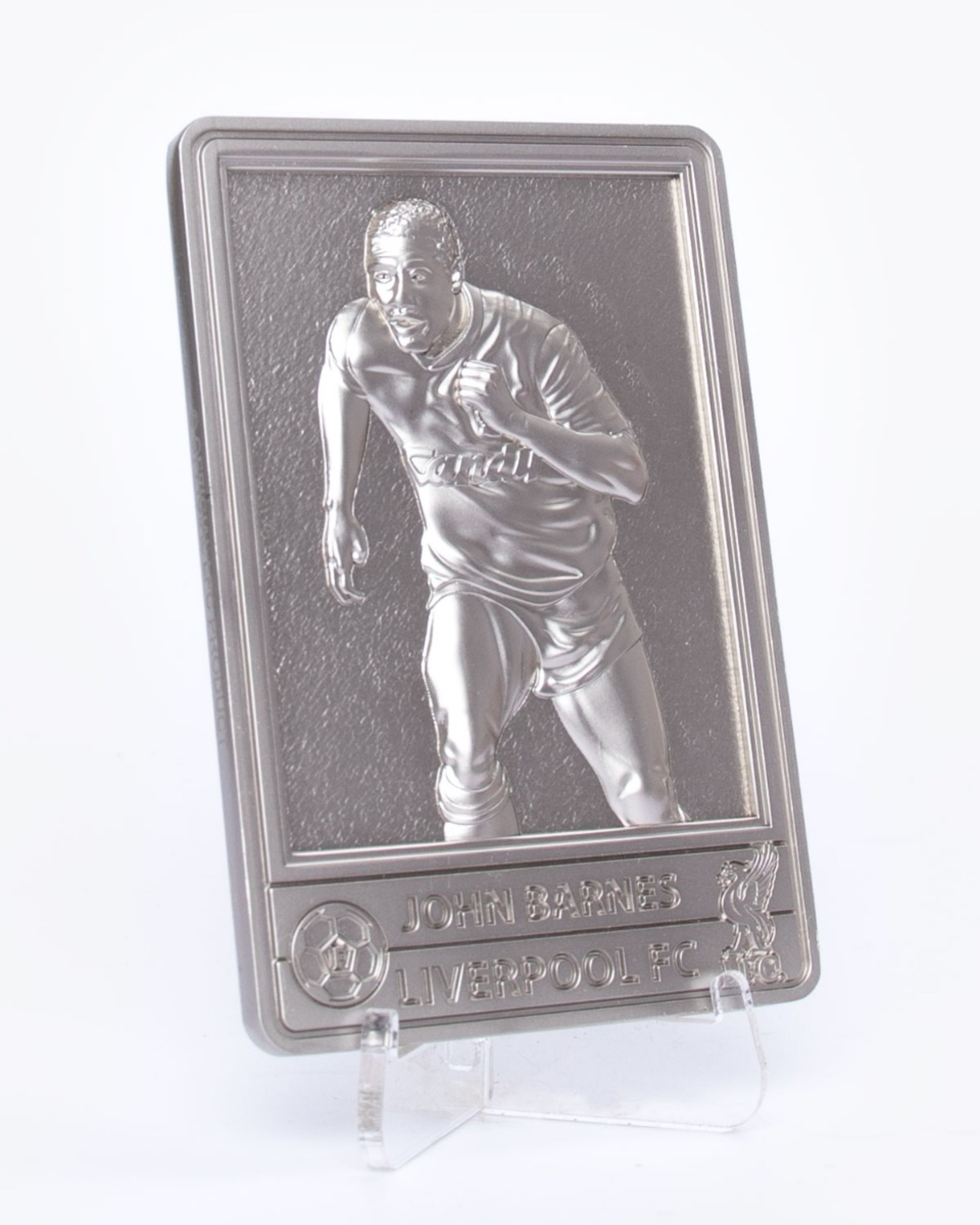 Lingote coleccionable John Barnes de LFC - Image 1