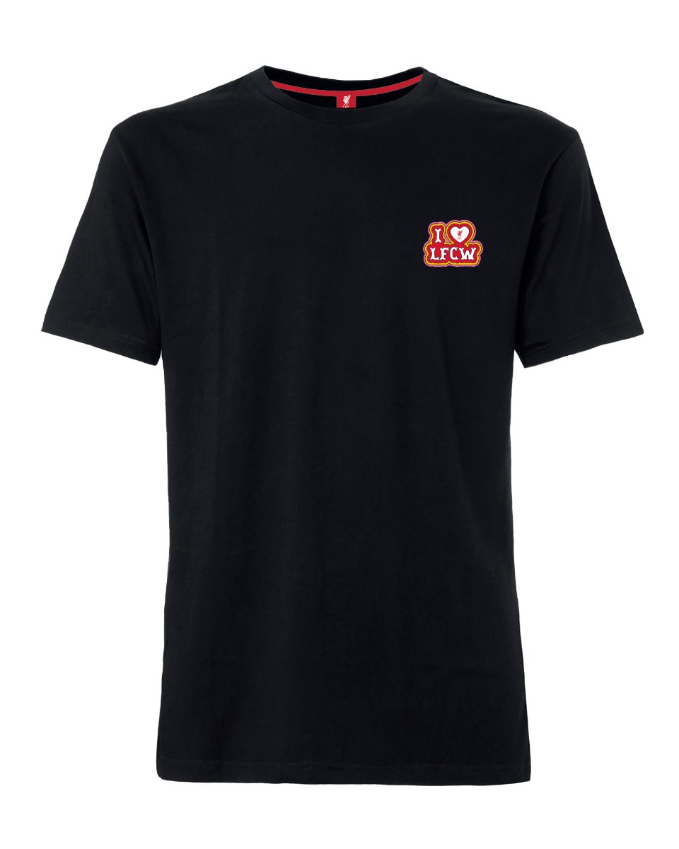 LFCW Vuxna Heart Tee Svart - Image 1