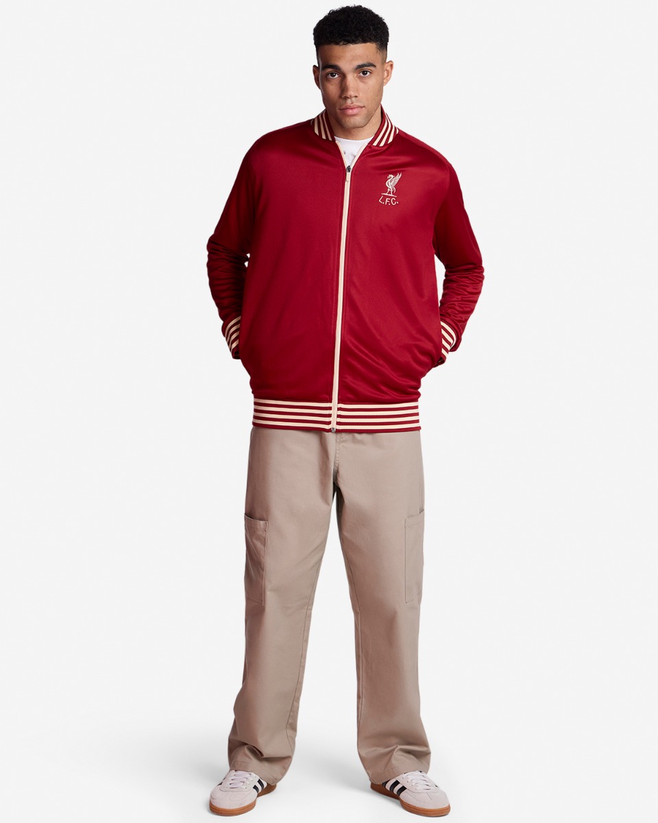 LIVERPOOL FC トラックジャケット LFC Mens Shankly Jacket | Liverpool FC Mens Retro Jacket