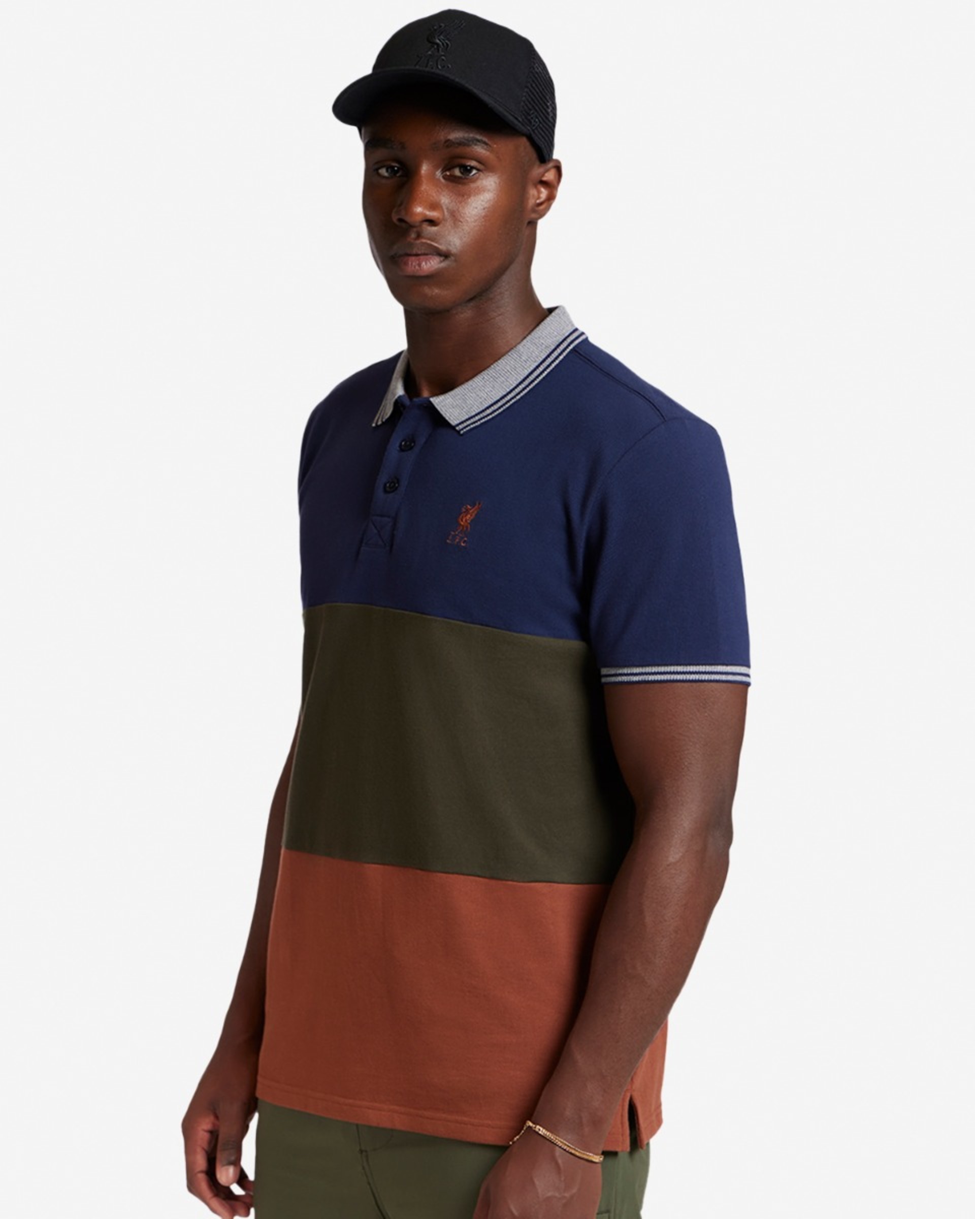 Polo LFC con bloques de colores para hombre - Image 2