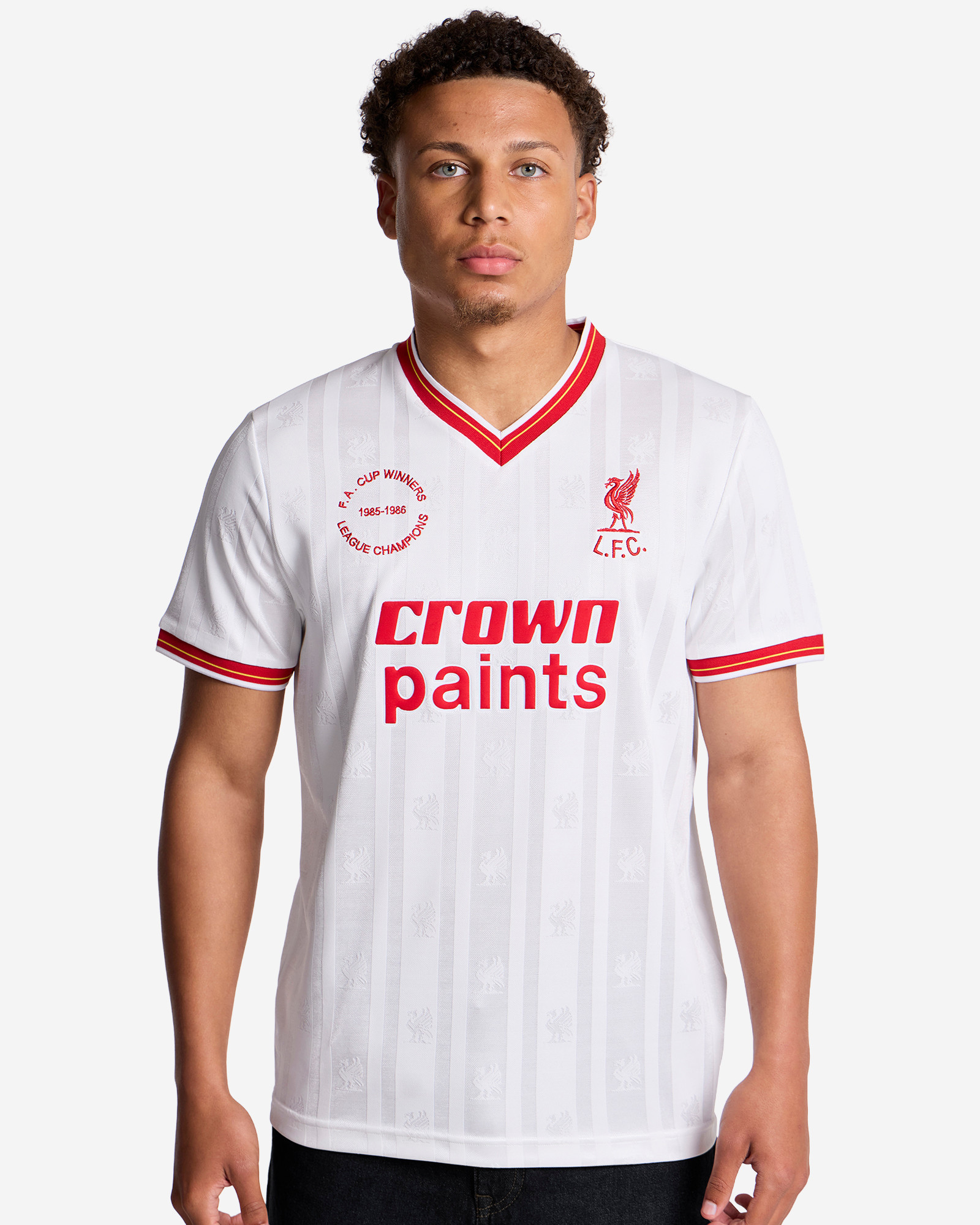 LFC メンズ 85/86 アウェイシャツ - Image 1