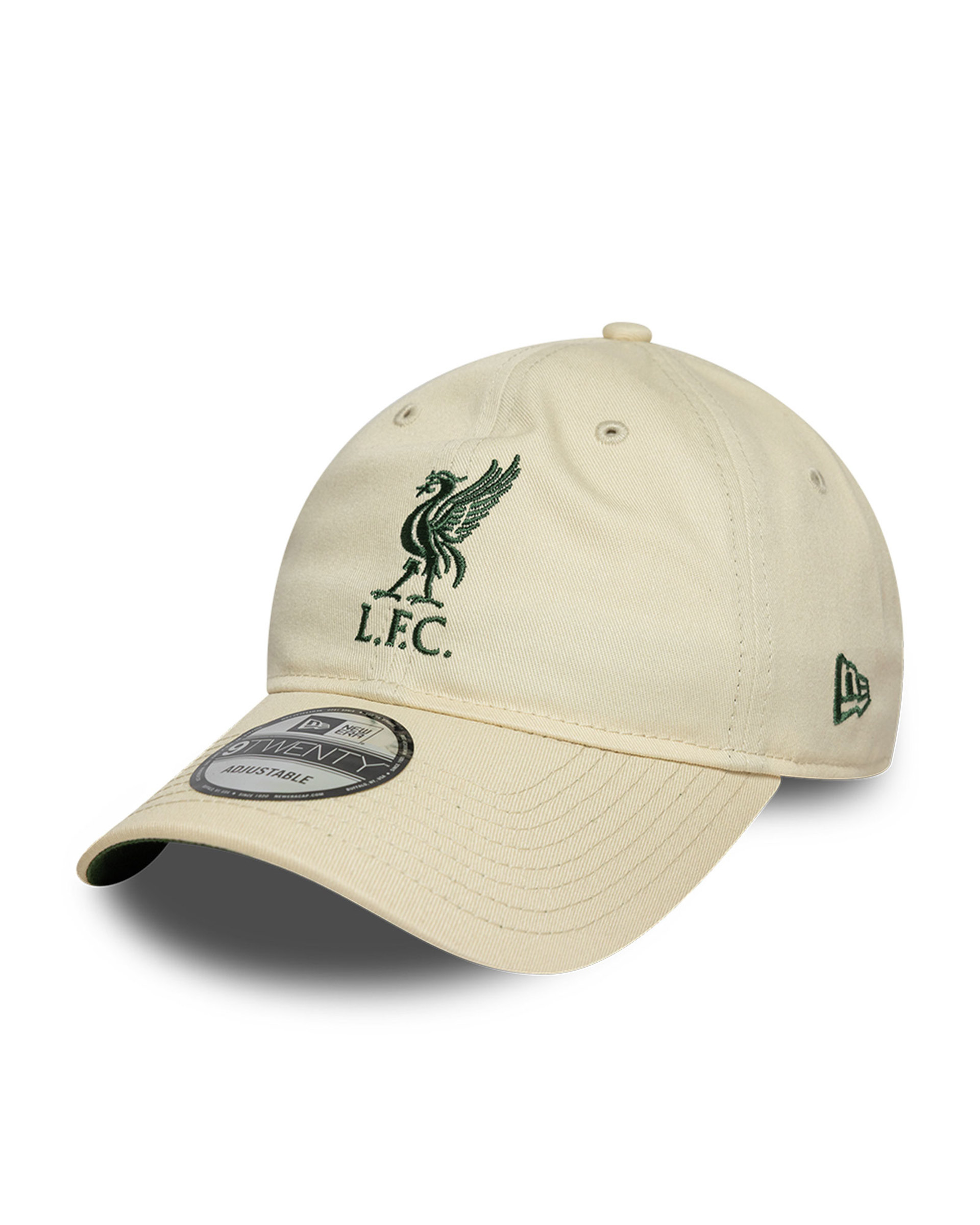 Gorra LFC New Era para adultos 9Twenty Crest, crema - Image 1