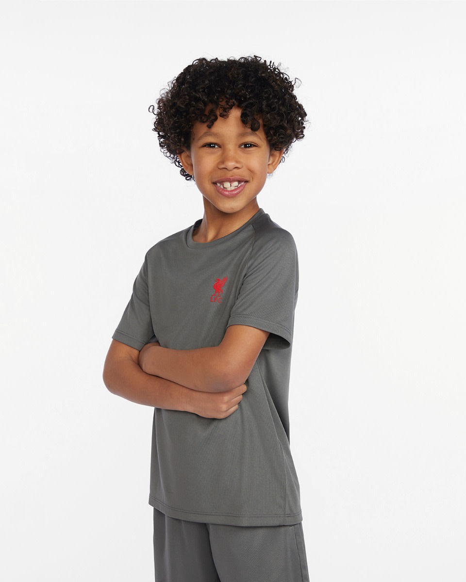 LFC Junior Raglan Tee Charcoal - Image 3