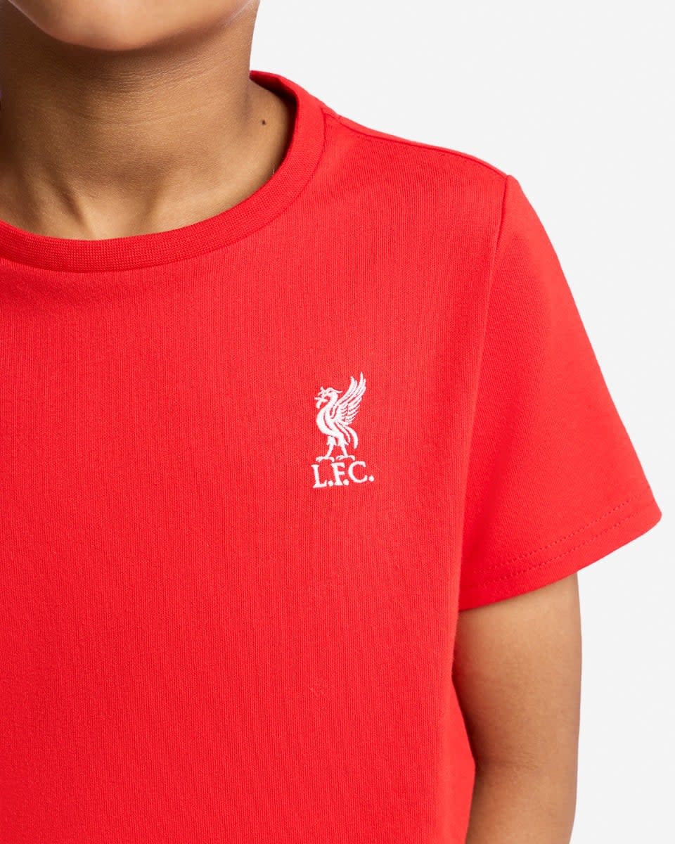 LFC Infants Liverbird Emblem Tee Red - Image 2