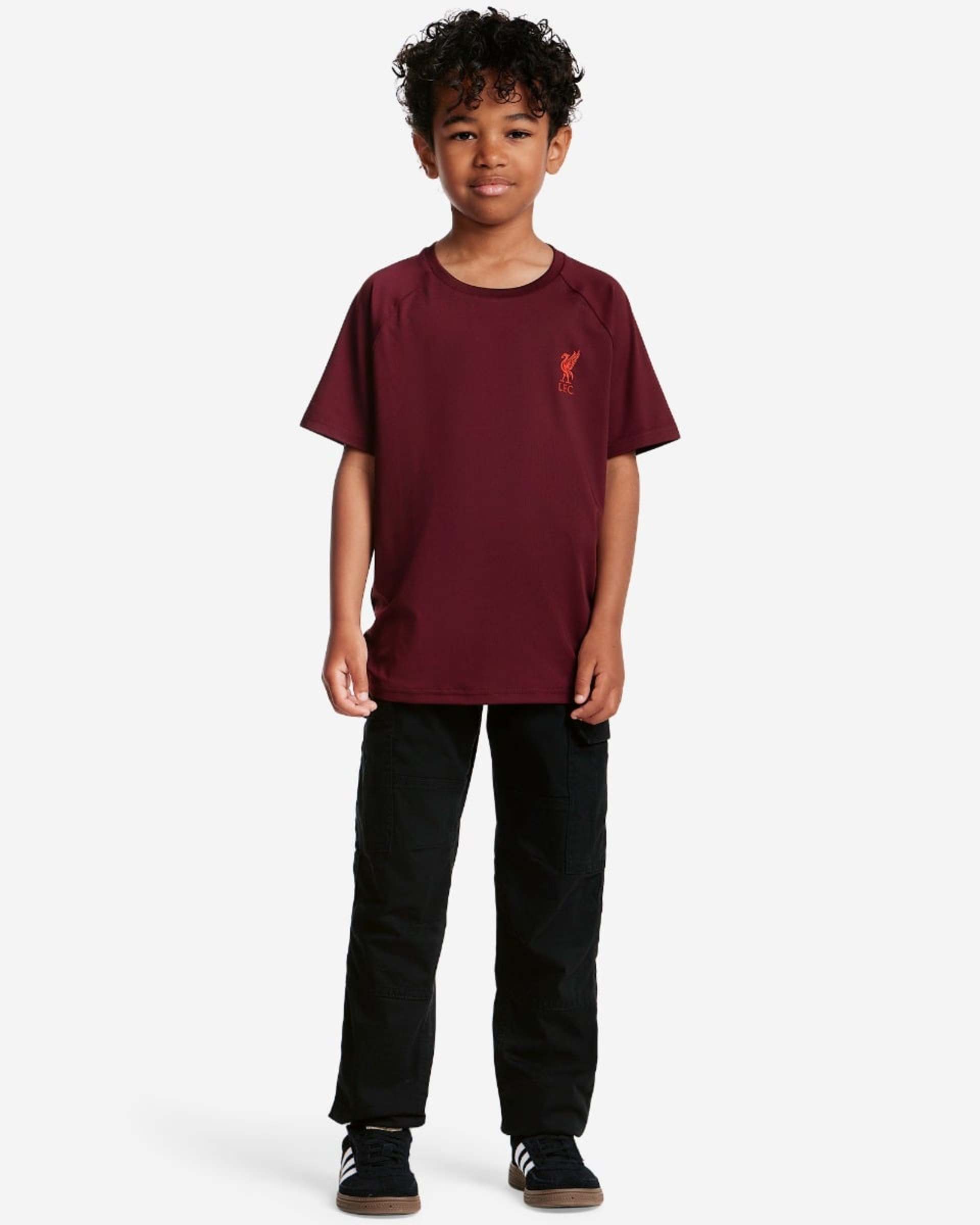 เสื้อยืดเด็กทารากลานรุ่น LFC สีแดงเข้ม - Image 1