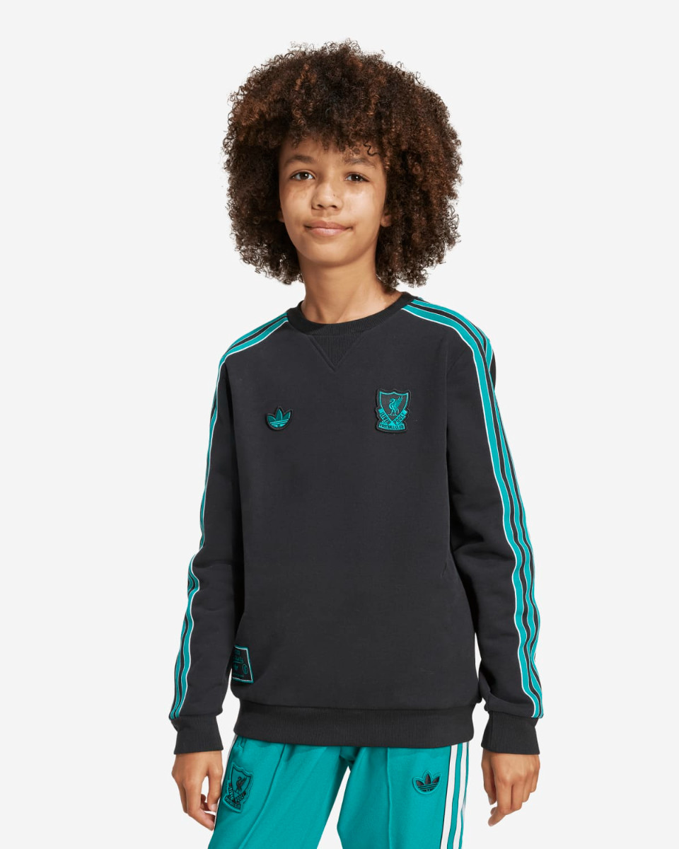 เสื้อสเวตเตอร์ LFC adidas Youth 25/26 ไอคอน - Image 3